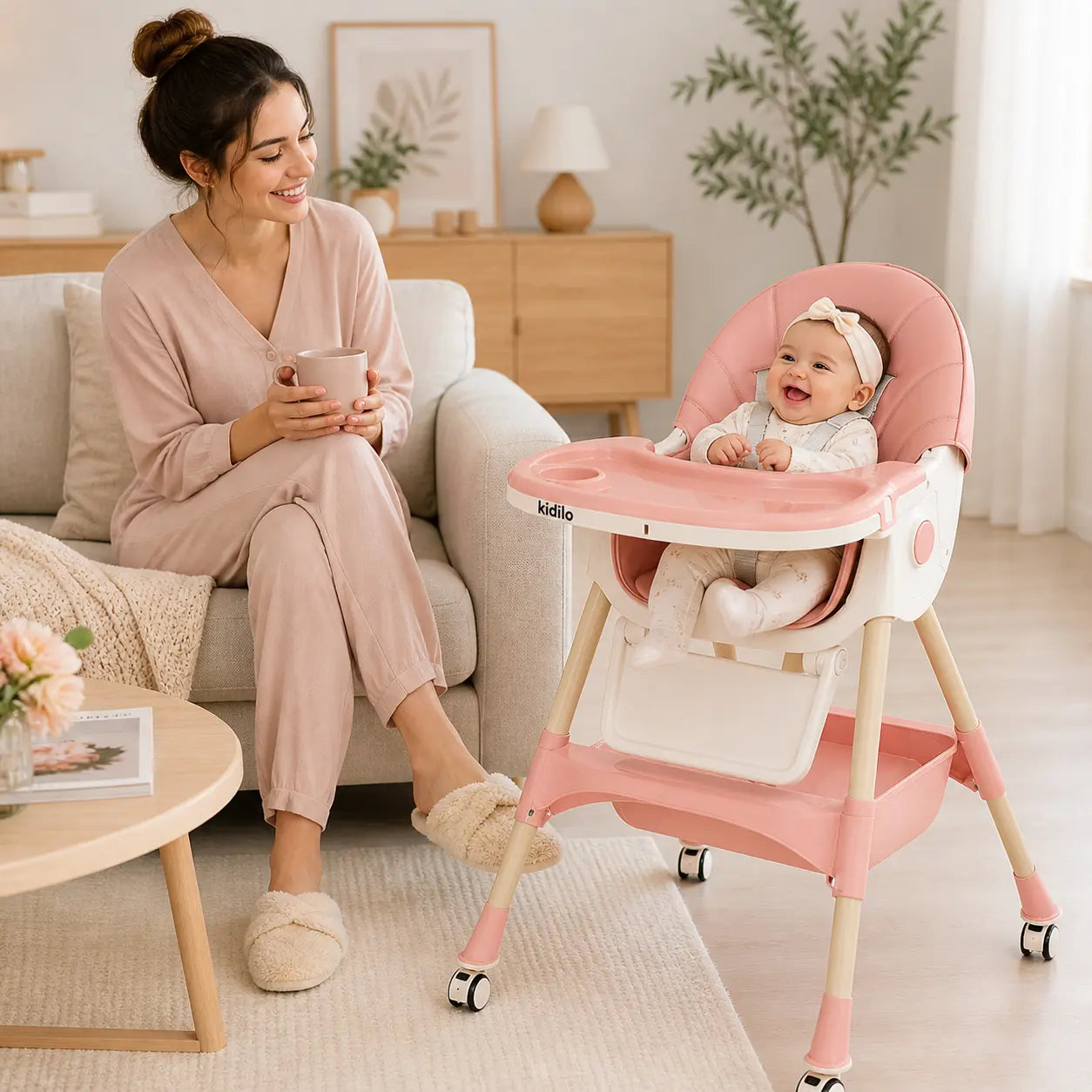 Chaise Bébé Kidilo Multifonction